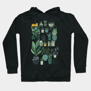 Plants on Shelves Hoodie